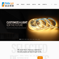 Pinda Lighting mainly produces LED light strip series products